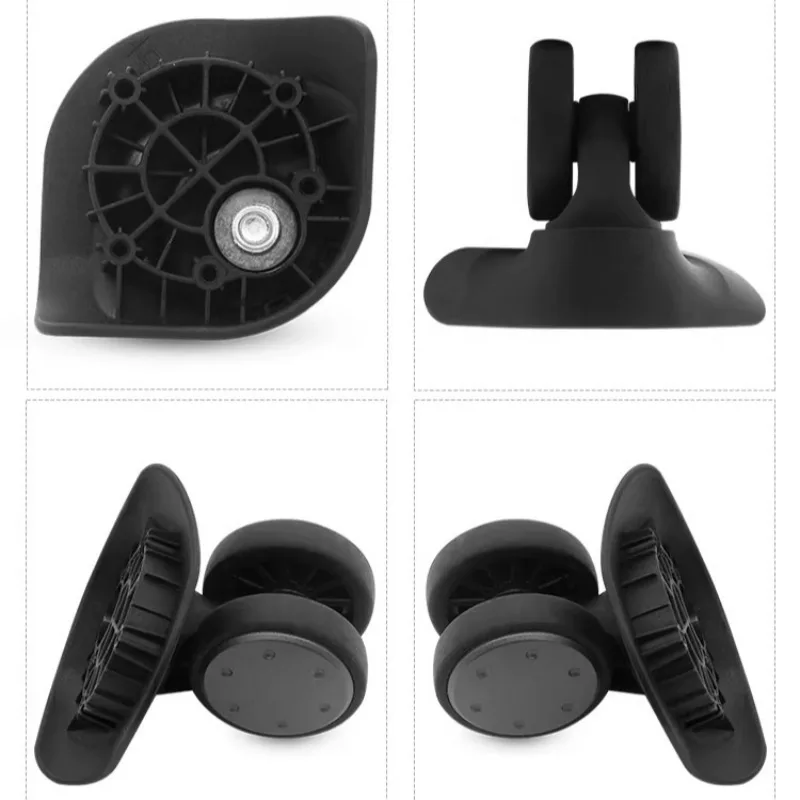 W134 #suitable for Xiaomi 90 points trolley case suitcase wheel accessories D 3.40 million wheel STW silent pulley suitcase