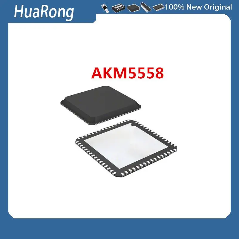 2Pcs/Lot  AKM5558 AK5558VN AK5558 QFN64  ATTINY2313A-MU   QFN20 SX1257IWLTRT  SX1257  WFQFN32