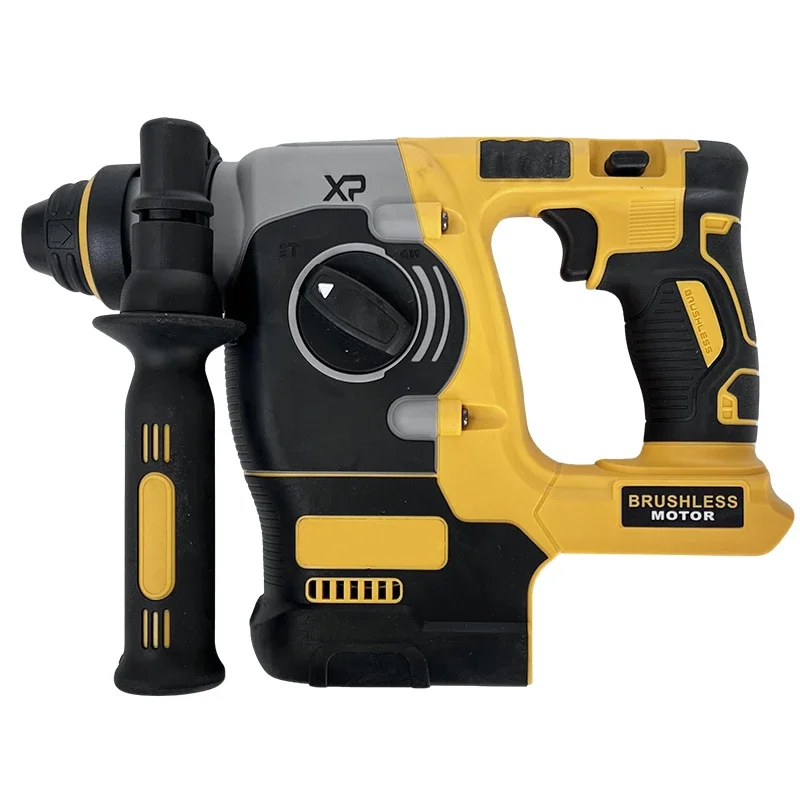 Fit Dewalt Brushless Rotary Impact Hammer Drill Cordless 2 Modes SDS Metal Concrete Breaker Jackhammer Tools 20V 18V Battery