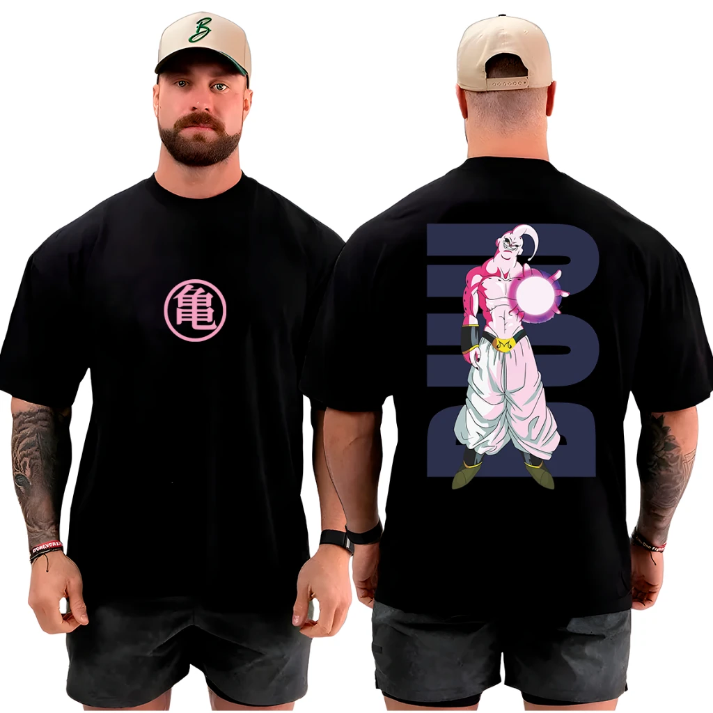 T-shirt estiva con stampa retrò Dragon Ball Uomo Donna Sport casual Allentato Comodo puro cotone Oversize Manica corta Animazione