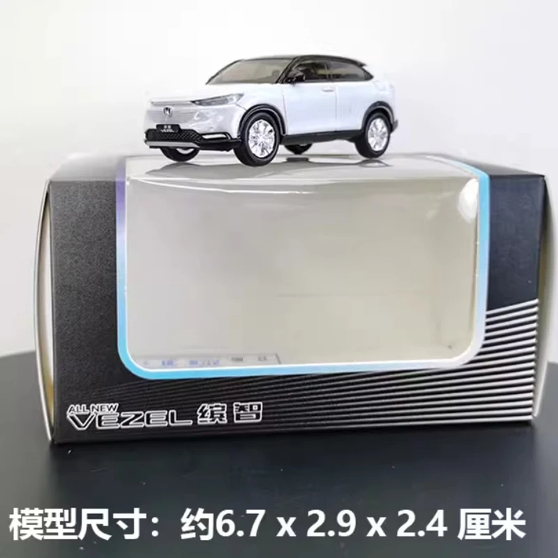 Original 1:64 Scale HONDA VEZEL 2023 Alloy Car Model Adult Classic