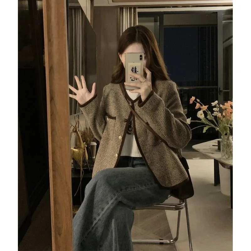 

Жакеты из твида женские укороченные весенние, саморазвивающиеся, складные, компактные, с технологиями Cleanfit, Dryfit, антистатические, эластичные, комфортные, прочные, для офиса