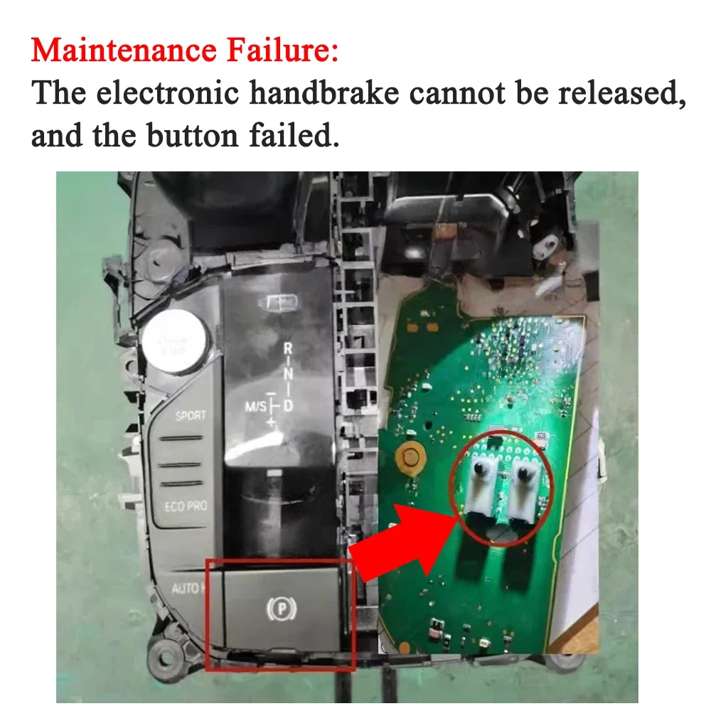 Electronic Handbrake Button Micro Switch Repair For BMW 3 4 5 6 7 X3 X4 X5 X7 G02 G05 G06 G07 G08 G11 G12 G24 G28 G30 G32 G38