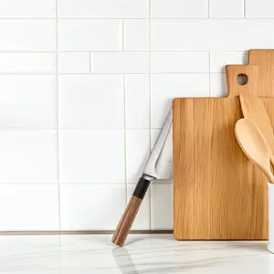 Fish Sashimi Knife Handle Octagonal Wooden Japanese Kitchen Knife Replacement 2.2mm Hole Nakiri Santoku Gyuto Professional