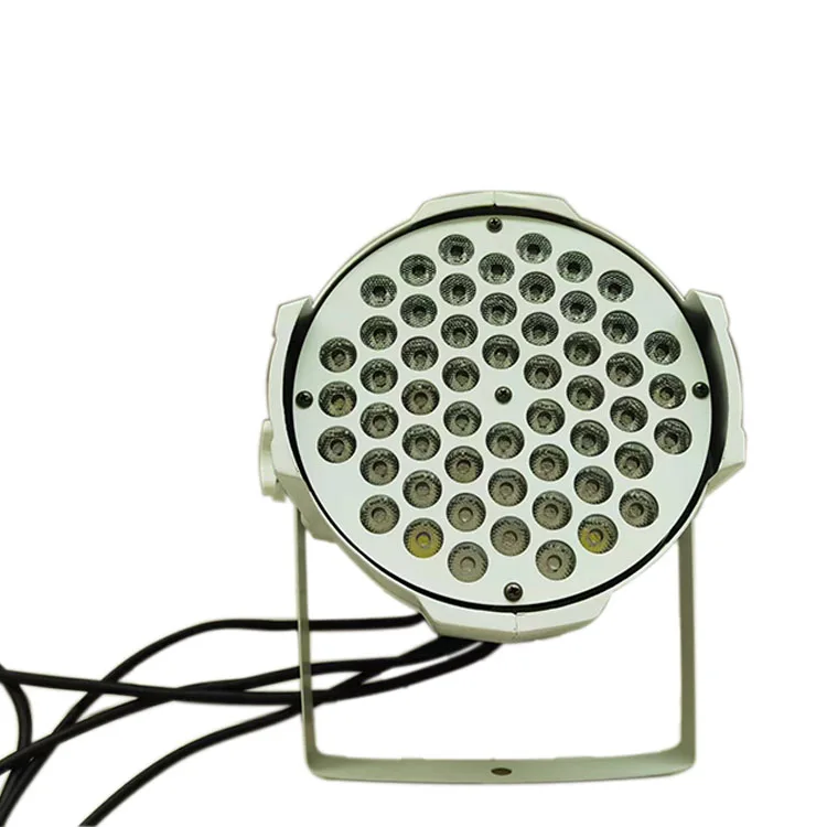 

Direct selling of popular white housing led 54 * 3W RGBW dyeing handkerchief lamp led par light