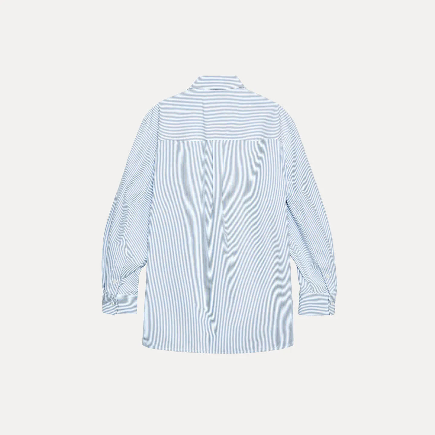 Z Damen Faion irt Commute Stripe ket Design Long Sve Straight Cut Casual Ele Sle Herbstsaison