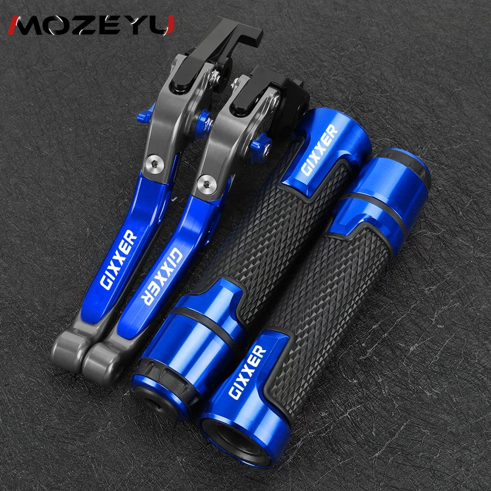 Motorcycle For Suzuki GIXXER 250 SF 250SF 150 125 2020 2021 2022 2023 Brake Clutch Levers Handlebar Grip Handles bar Hand Grips