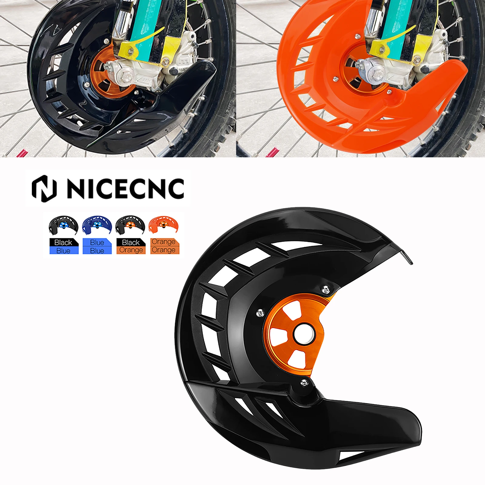 For KTM EXC 300 2016-2025 Front Brake Disc Guard SX125 EXC EXCF XCW XCF-W XW-F XC SX XCF SXF 150 250 300 350 450 EXC XC-W 500
