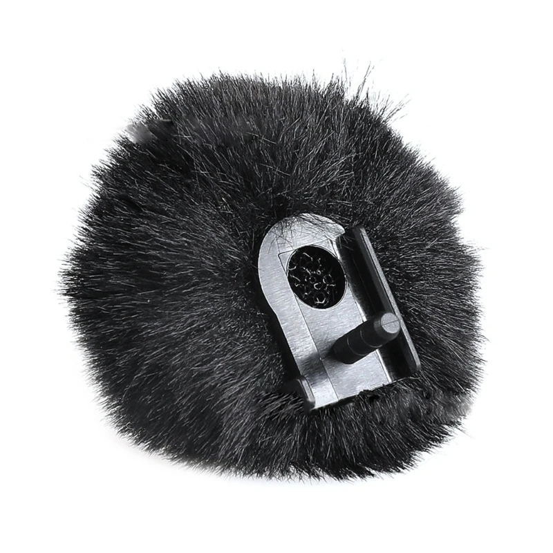 573A Universal Lavalier ไมโครโฟน Furry ไมโครโฟนกระจกหน้ารถ WIND Muff