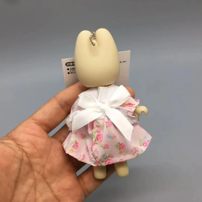 12 سنتيمتر سانريو Marroncream مادة الفينيل المفاتيح نقل اليد قدم ارتداء خلع التنانير اليد اليمنى عقد يمكن كابل بيانات حقيبة شنق