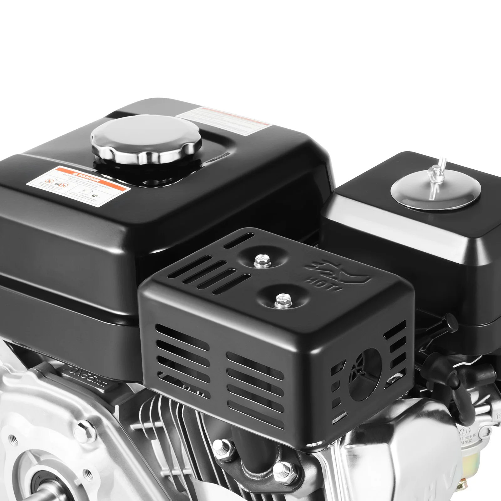 7.5HP 4 Strokes Gas Powered Portable Motor-5100W-Home Back Up Gas Engine Motor Gasoline Kart Engine Air Cooling
