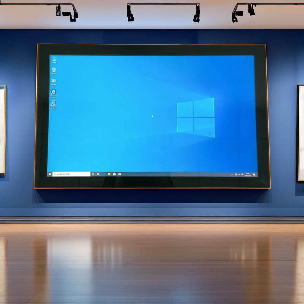 

Wall Mounted 21 Inch Capacitive Touch Screen Monitor Mini Panel PC