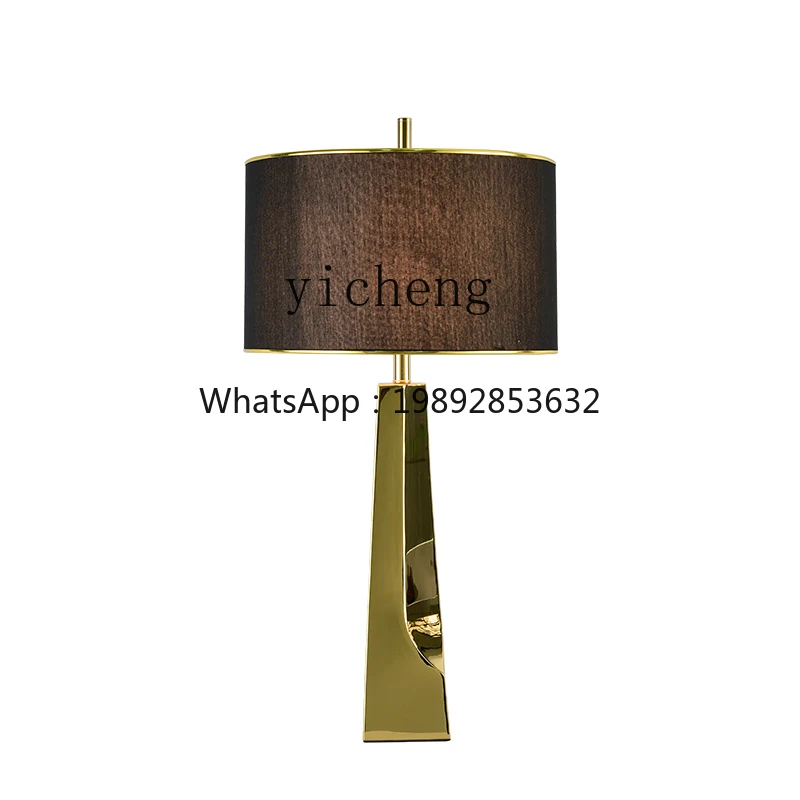 Modern Designer Sample Room Simple Dining Room Bedroom Living Room Metal Personality Creative Table Lamp
