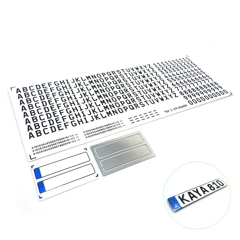 �y�Z�[�����zDIY ���[���b�p�i���o�[�v���[�g 1/14 �^�~�� RC �g���b�N�p �X�L���j�A�p �}���p �{���{ 770S 620�p