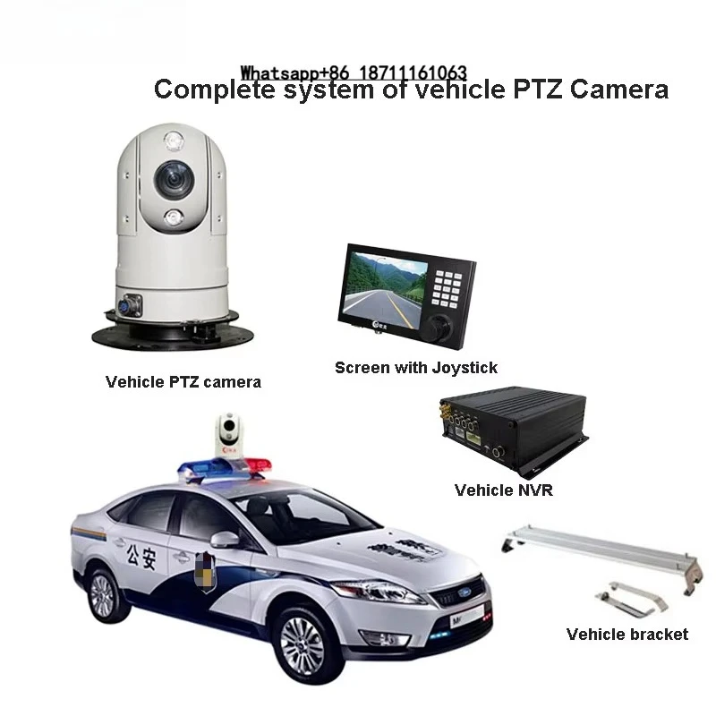 

OKAF Waterproof 2MP Dome Night Vision 30x Zoom Pan-Tilt Vehicle Mounted Top Car PTZ for Outdoor Event Management