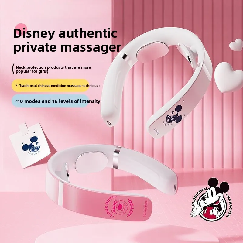 

Mickey Mouse cervical spine massager cartoon creative multifunctional massage neck acupuncture physiotherapy neck care device