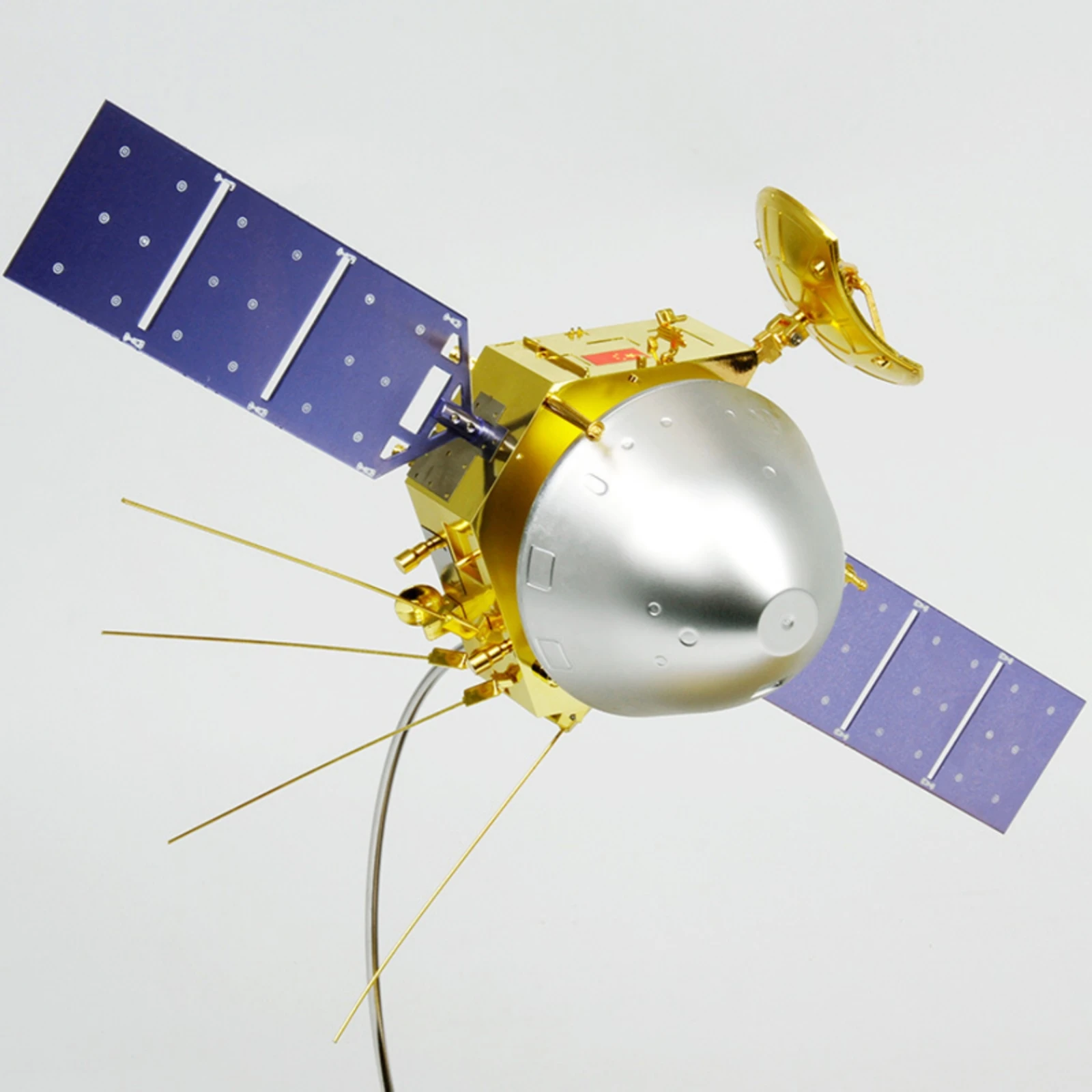 Tianwen-1 Model Shiny Mars Explorer Model for Collectors, Display Cabinet, Desk