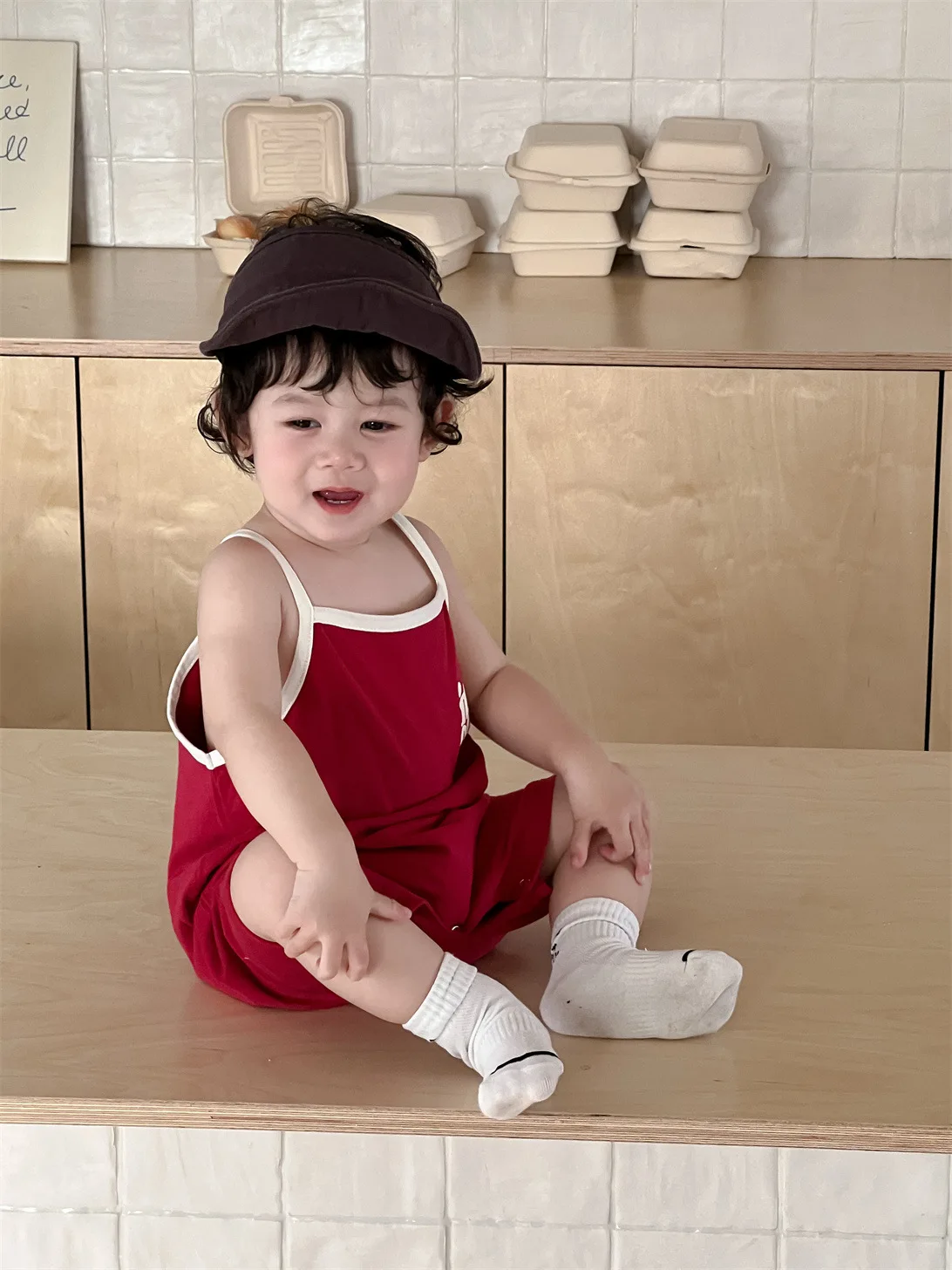 

2025 Summer New Baby Sleeveless Sling Romper Thin Boy Girl Newborn Loose Breathable Jumpsuit Infant Toddler Cotton Clothes 0-24M