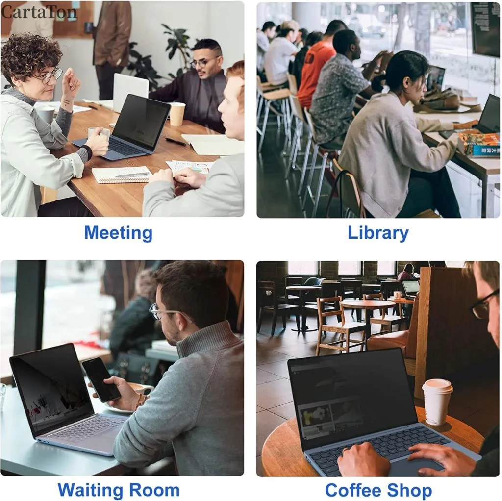 Protector de pantalla de privacidad para Xiaomi Lenovo Dell HP Laptop PC Notebook 11-17 pulgadas película antiespía y antipeep para filtro de computadora