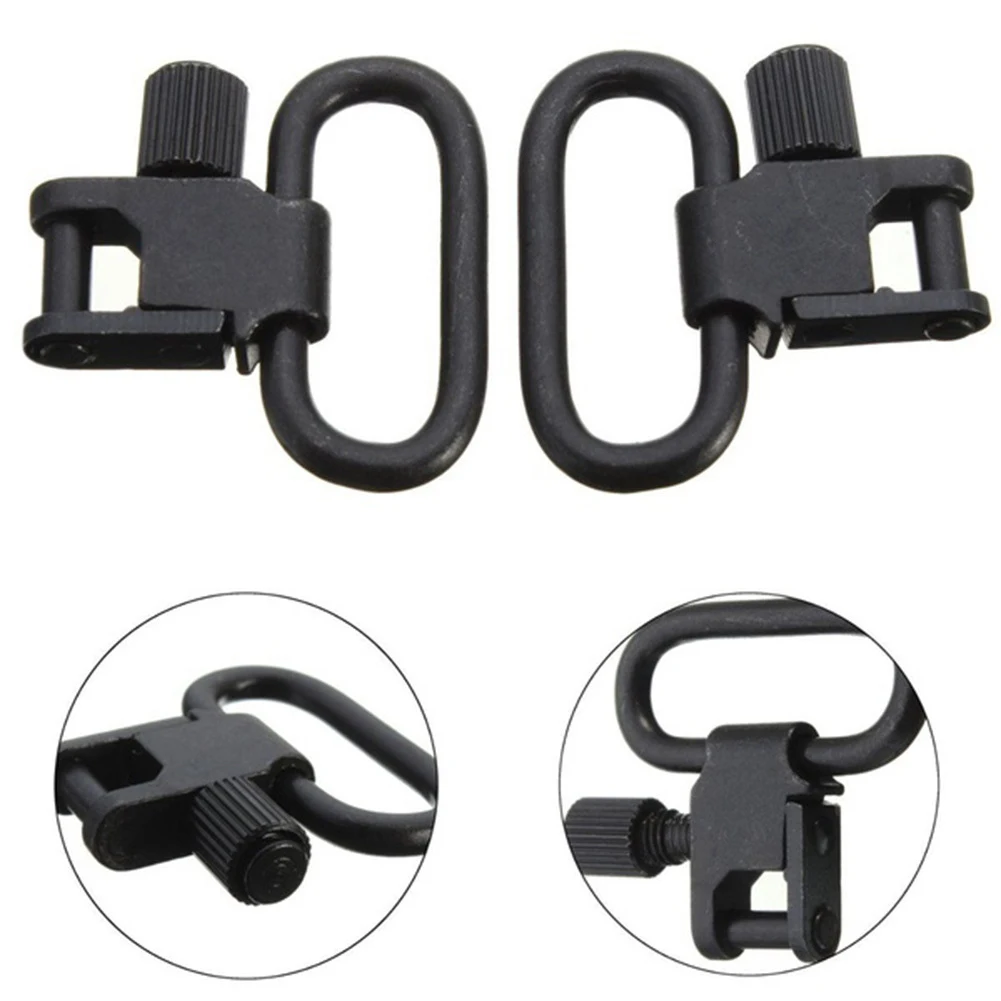 1-3pcs QD Sling Strap Swivel Buckle Two Point Sling Strap Belt Buckle Quick Detachable Gun Sling Mount Ring for Outdoor Hunting