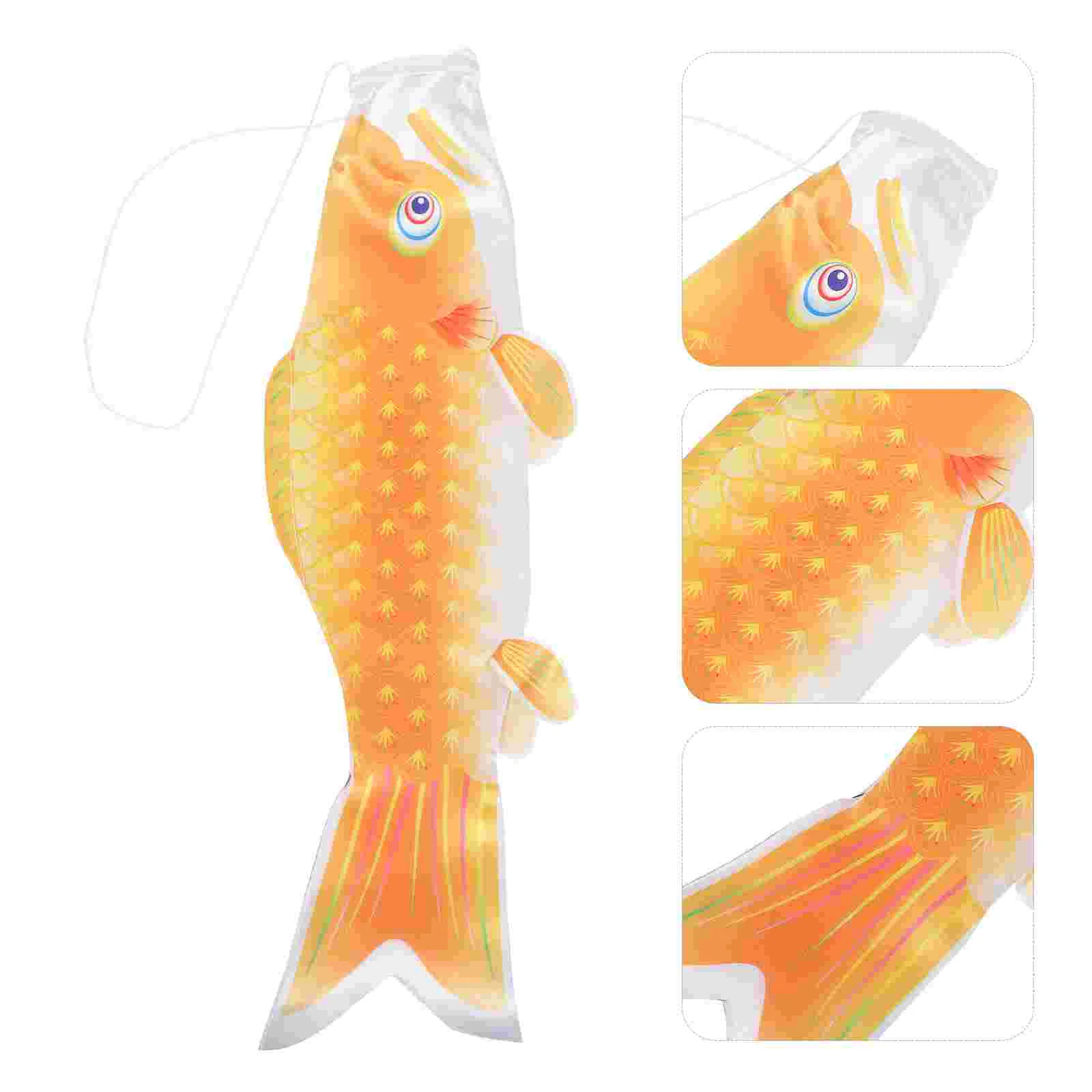 

Carp Streamer Fish Windsock Flag Hanging Socks Japanese Windsocks Pendant Satin Decor