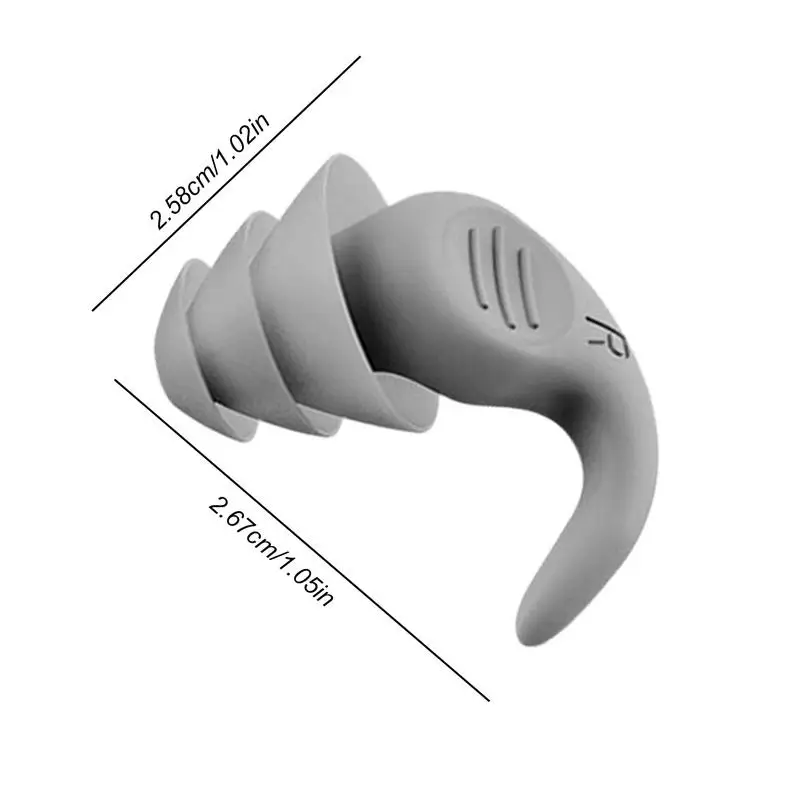 Schlaf ohr stöpsel zum Schnarchen Weiche Ohr stöpsel Geräusch reduzierung mit Aufbewahrung koffer Weiche Ohr stöpsel Geräusch reduzierung Artefakt