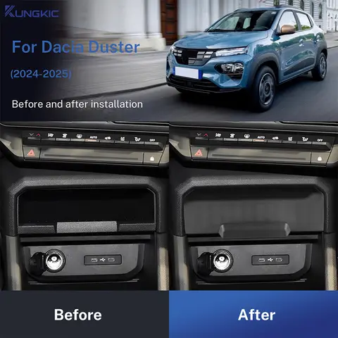 Dacia Duster 3 2024 2025 2026 के लिए कार सेंट्रल स्टोरेज बॉक्स सेंट्रल कंट्रोल कंटेनर ऑटो Dacia Duster 3 2025 एक्सेसरीज़ 12 best sales डेसिया डस्टर 3 - №2