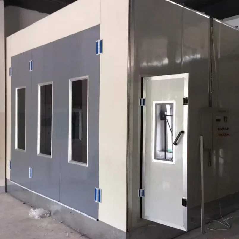 New Degined Car Spray Booth Water Based Paint Special Painting Room Electrical Heating Type Painting Baking  Room