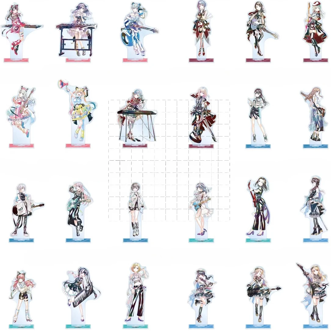 Juego Tsurumaki Kokoro Hiromachi Nanami Hanazono Tae Uehara Himari muñeco con soporte acrílico figura de Anime modelo placa Cosplay juguete para regalo