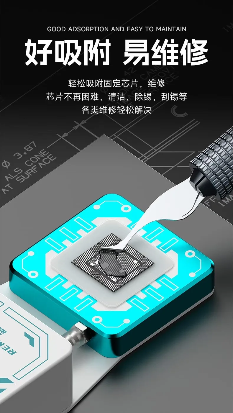 U YUE Chip Repair Heating Glue Removal Station Mobile Phone Computer Chip Fixed Constant Temperature Repair Tool