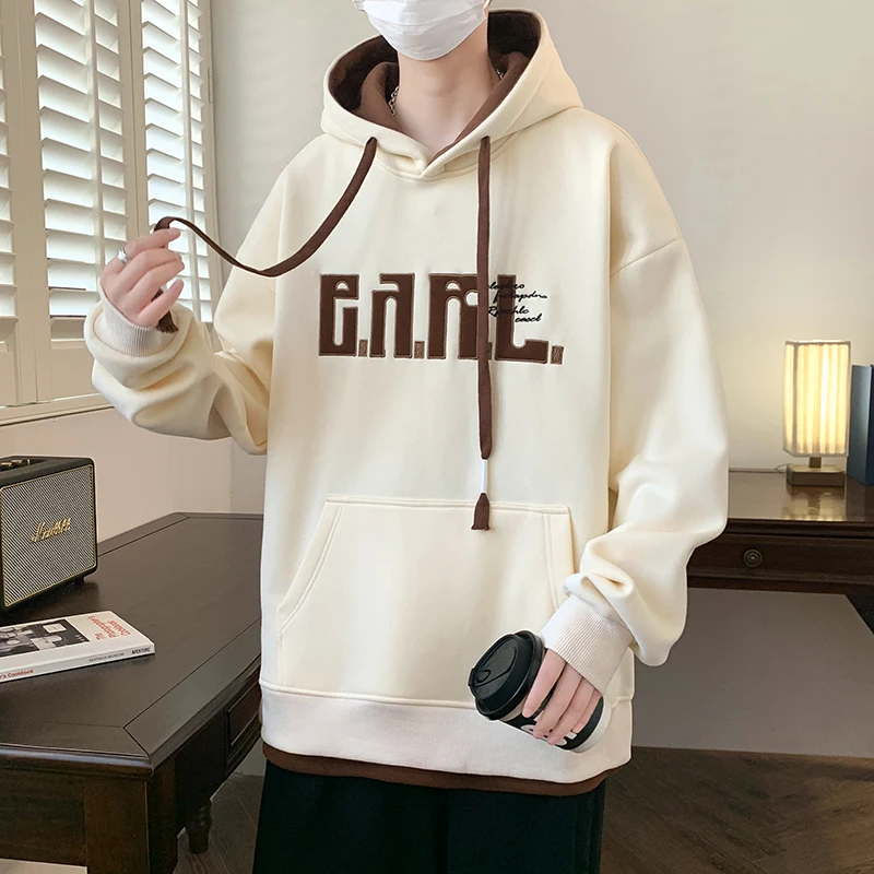 

Spring Fashion Hoodie Men's Sweatshirt Fleece Hooded Harajuku Hip Hop Casual Men's Ladies Hoodie High Quality Pullover Hoodie