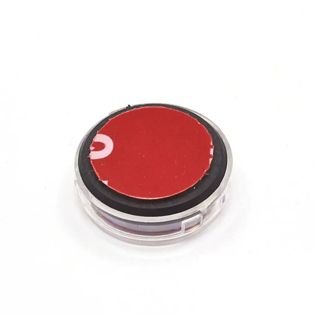 Universal Mini Motorcycle Watch Waterproof Handlebar Digital Clocks Stick-On Motorbike Mount Clear Dial Clock With Stopwatch