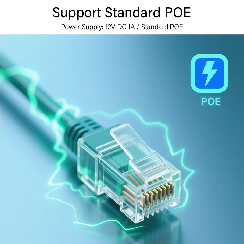 Dahua VTO2211G-P-S2 PoE Видеодомофон HD ИК Ночное видение Двусторонний разговор Дверной звонок Управление IP-камерой 2 замка IC Card Разблокировка приложения