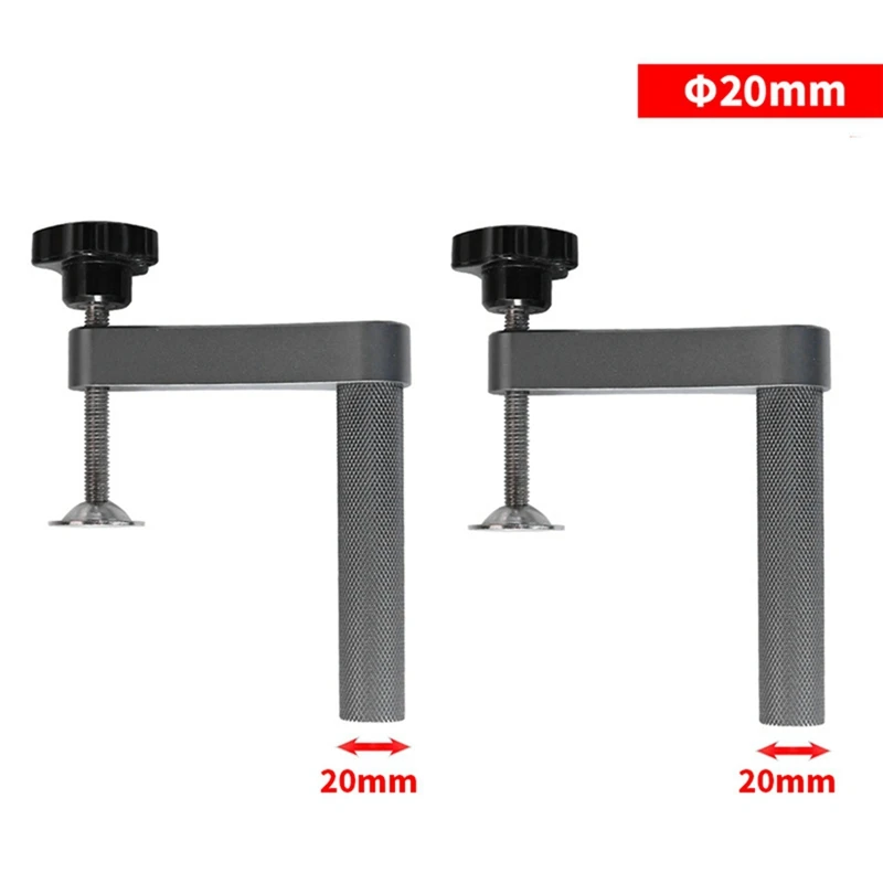 

2Pcs Woodworking Fast Press Desktop Pressure Clamp Manual Clamping Aluminum Alloy Parts Workbench DIY Tool
