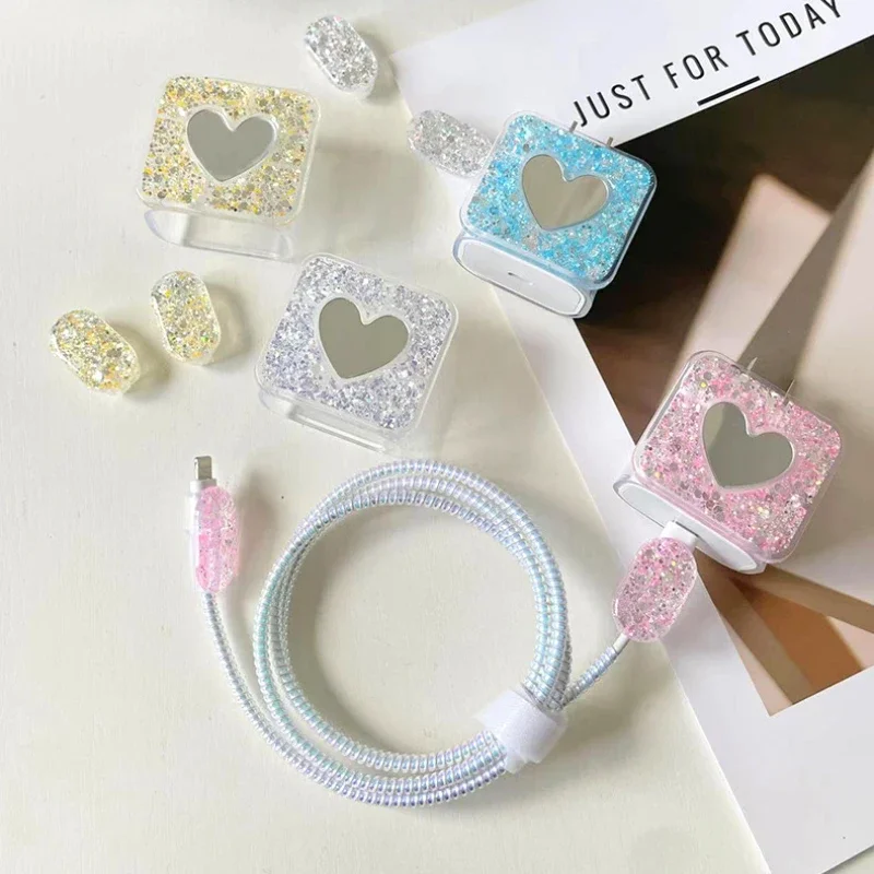 

Подходит для зарядного устройства Apple, защитный чехол для кабеля передачи данных для iPhone12/13/14/11, 20 Вт, защитная веревка для зарядного кабеля телефона