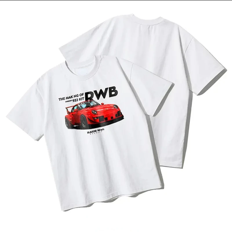 2023 summer new GS M3 e30 f36 sports adventure t-shirt  DTM Fan T Shirt  Tuning Hip-hop Men women Cotton Tees Tops Harajuku