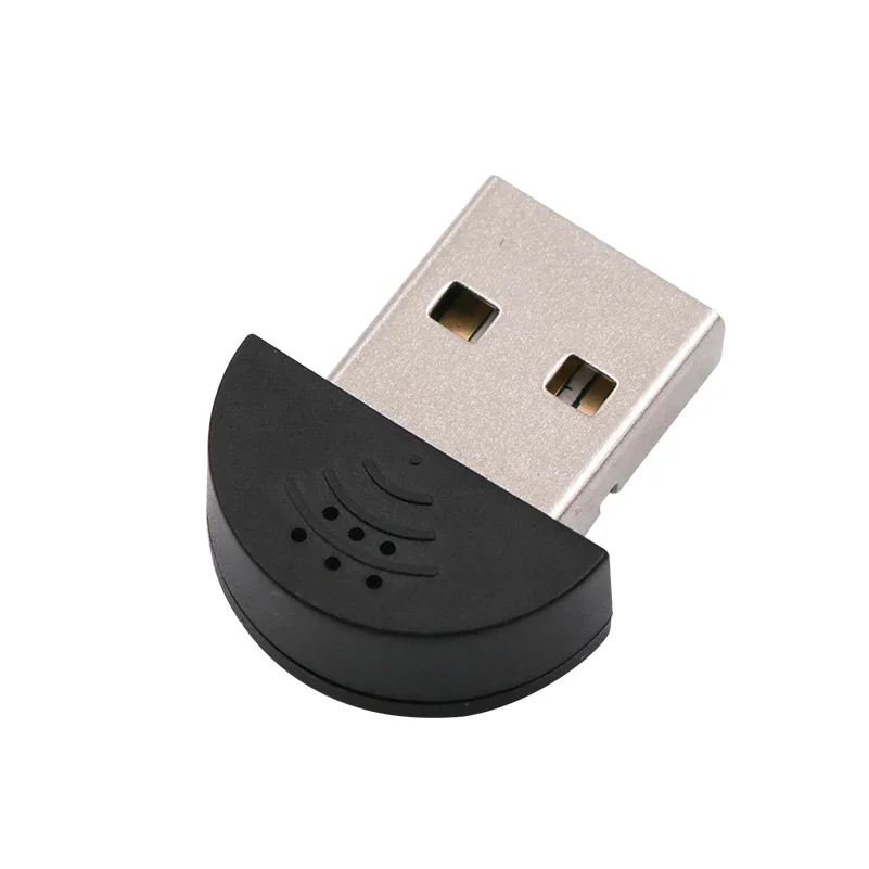Super Mini USB 2.0 Microfone, Adaptador de Áudio, MIC portátil, Discurso Estúdio, Driver Livre, Laptop, Notebook, PC, MSN, Skype