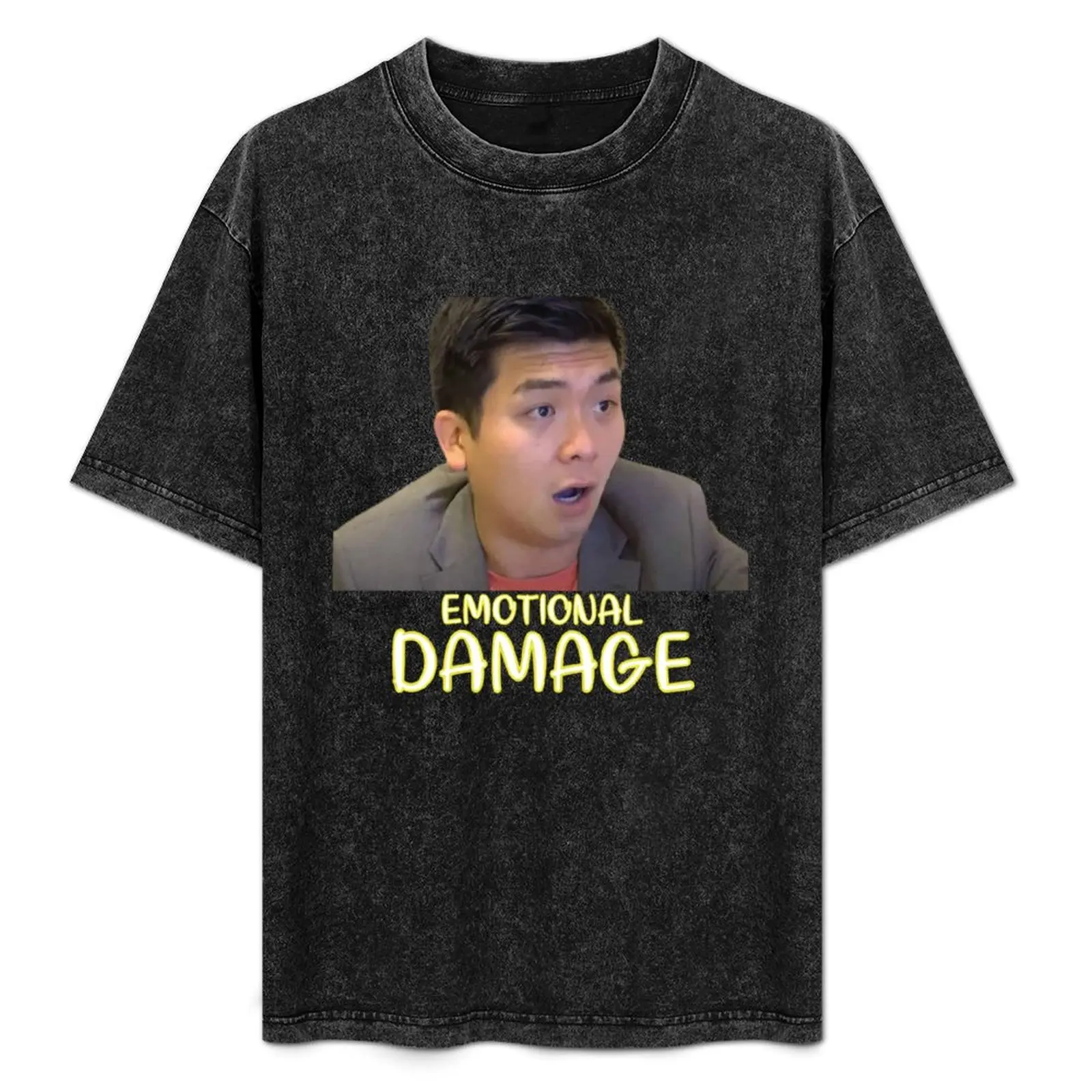 

Emotional Damage Steven He T-Shirt Casual Lightweight Short Sleeve Top
