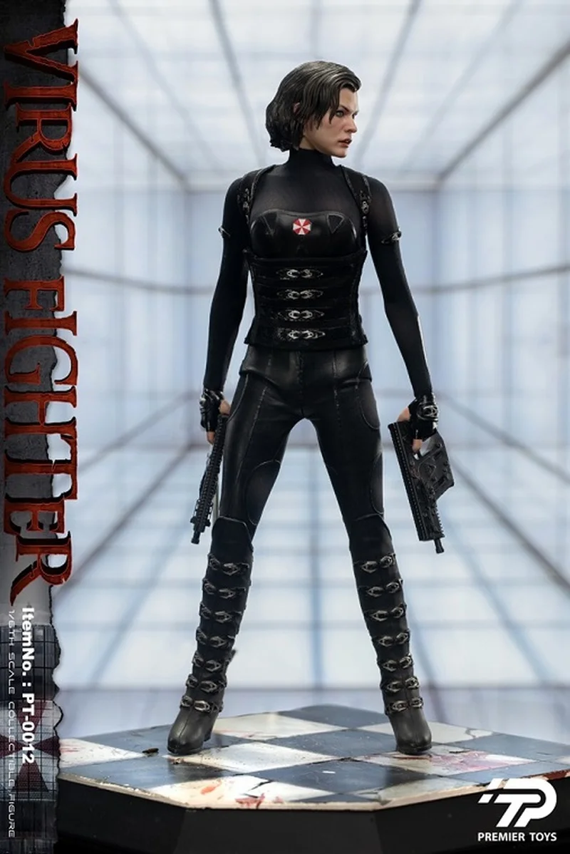 

В наличии оригинальные Premier Toys 1/6 PT-0012 Resident Evil Virus Warrior Фигурки Коллекционная модель Сюрприз Xmax Игрушка в подарок