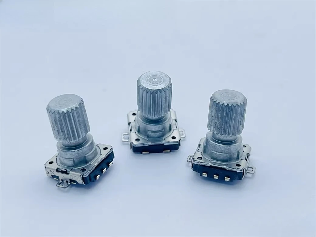 パナソニック-ec11-エンコーダボリュームスイッチ-32-スロット-16-パルス-15-フラワーシャフト-eveu17ah516b-用-2-個