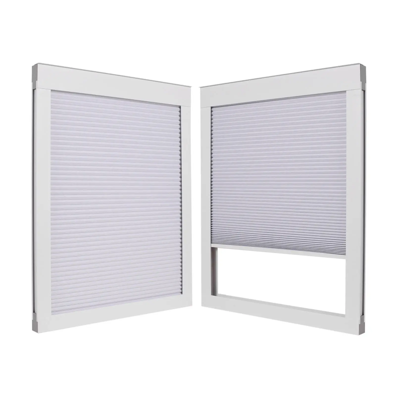 High Quality Skylight Honeycomb Blinds Light Adjusting Waterproof Fabric Hand Operated Cellular Shades For Ceiling Window