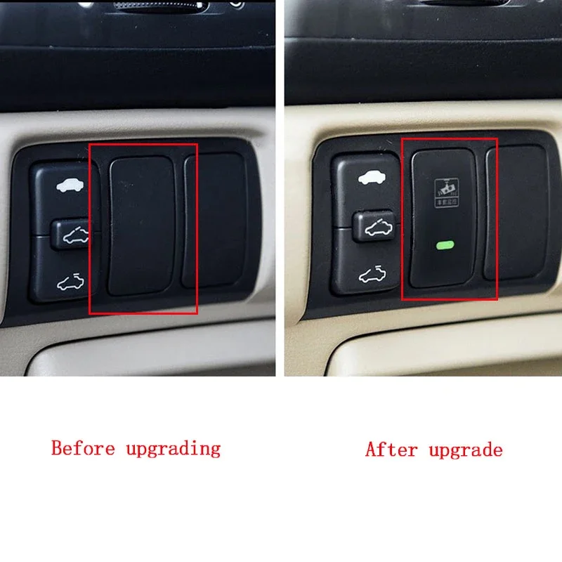 Complete 1PC DRL LED Heating Rearview Parking Radar Power Supply Steering Wheel Switch Button For Honda Accord 2000-2007
