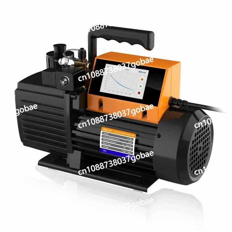 V7/9/12 Cfm Two-Stage Intelligent Rotating Blade Vacuum Pump Hvac Screen