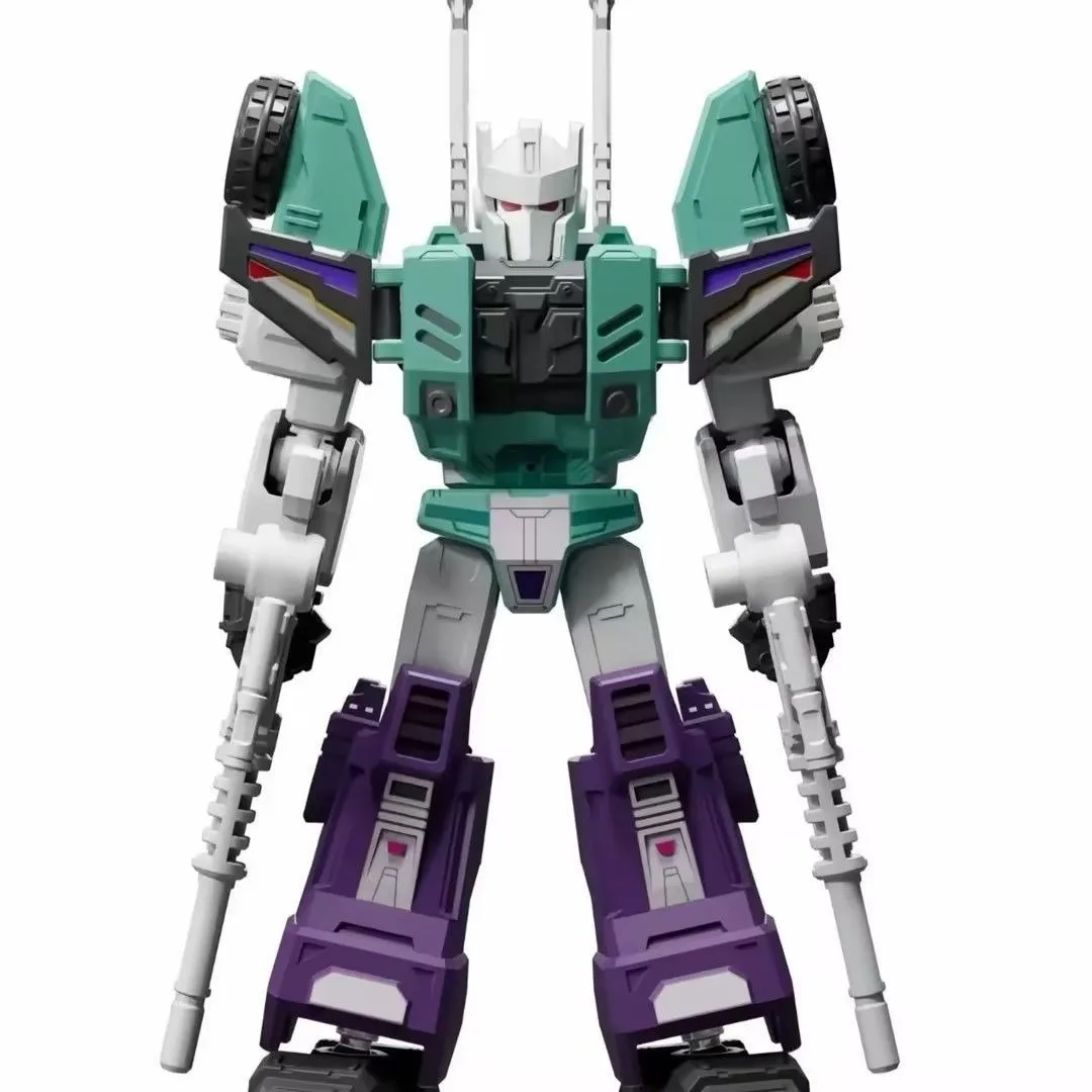 Blokees Transformation Galaxy Version Vol.10 United As One Megatron Arcee Unicron Trypticon Bombshell Action Figure Model Toy view 4