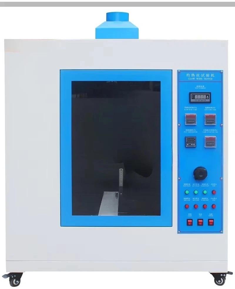 Glowing Wire Testing Machine Glowing Wire Box Electronic Products Rubber Tester Plastic Combustion Detection Device