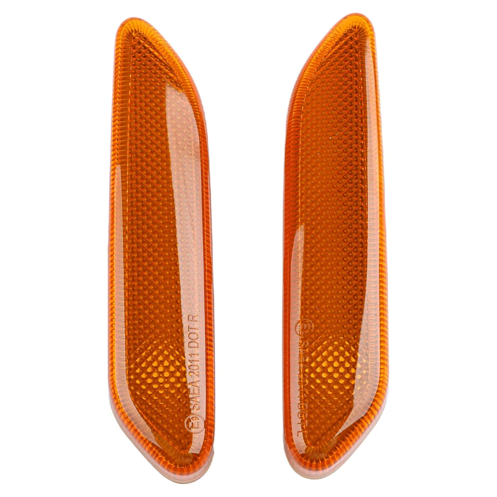 

Amber Front Side Marker Front Side Marker Blinker Light Marker Light Plastic Construction Left And Right Included