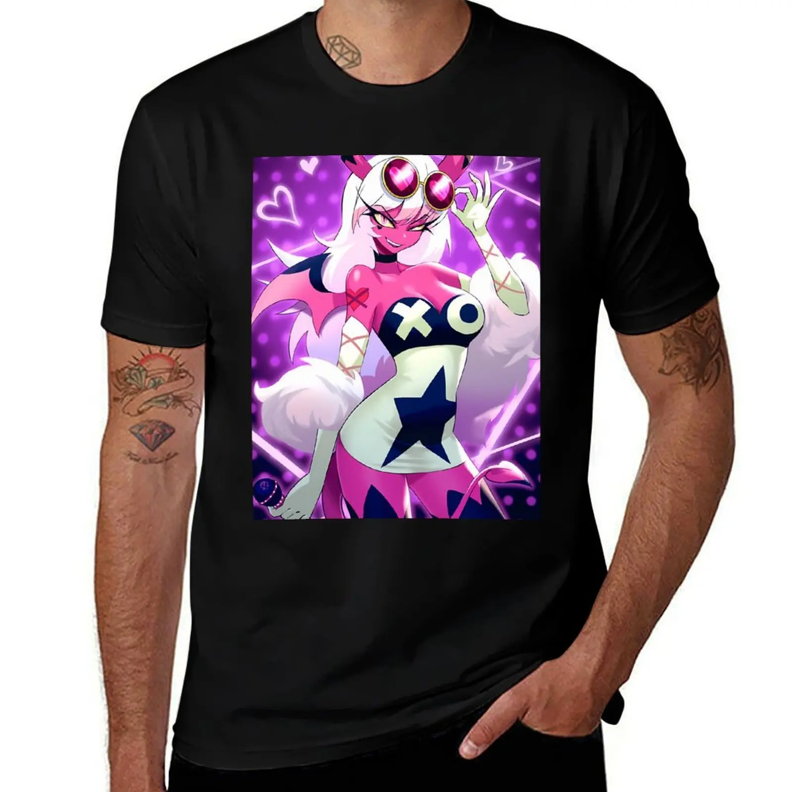 

Helluva boss verosika T-Shirt Soft Lightweight Cotton T-Shirt