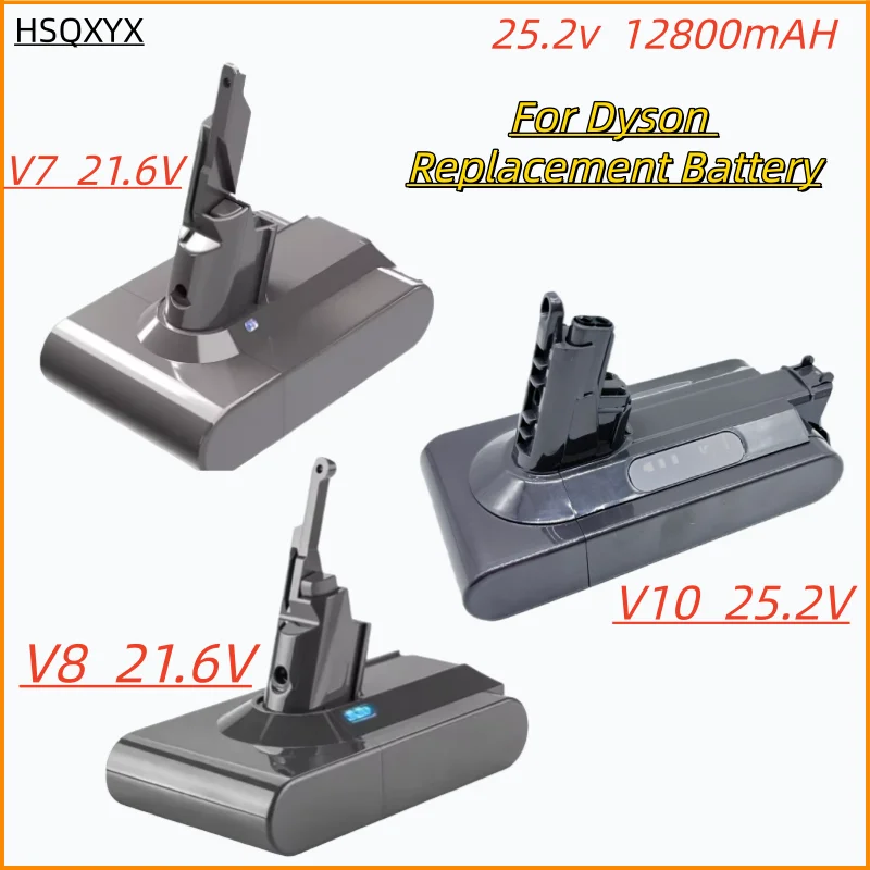 Vacuum Cleaner rechargeable Battery for Dyson  V7 V8 V10  Series SV07 SV09 SV10 DC62 Absolute Fluffy Animal Pro Bateria