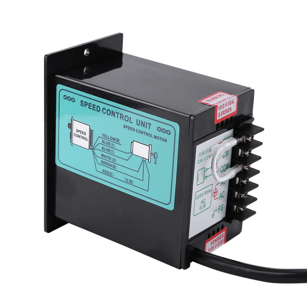 400W Motor Controller AC220V Adjustable Speed Forward Reverse