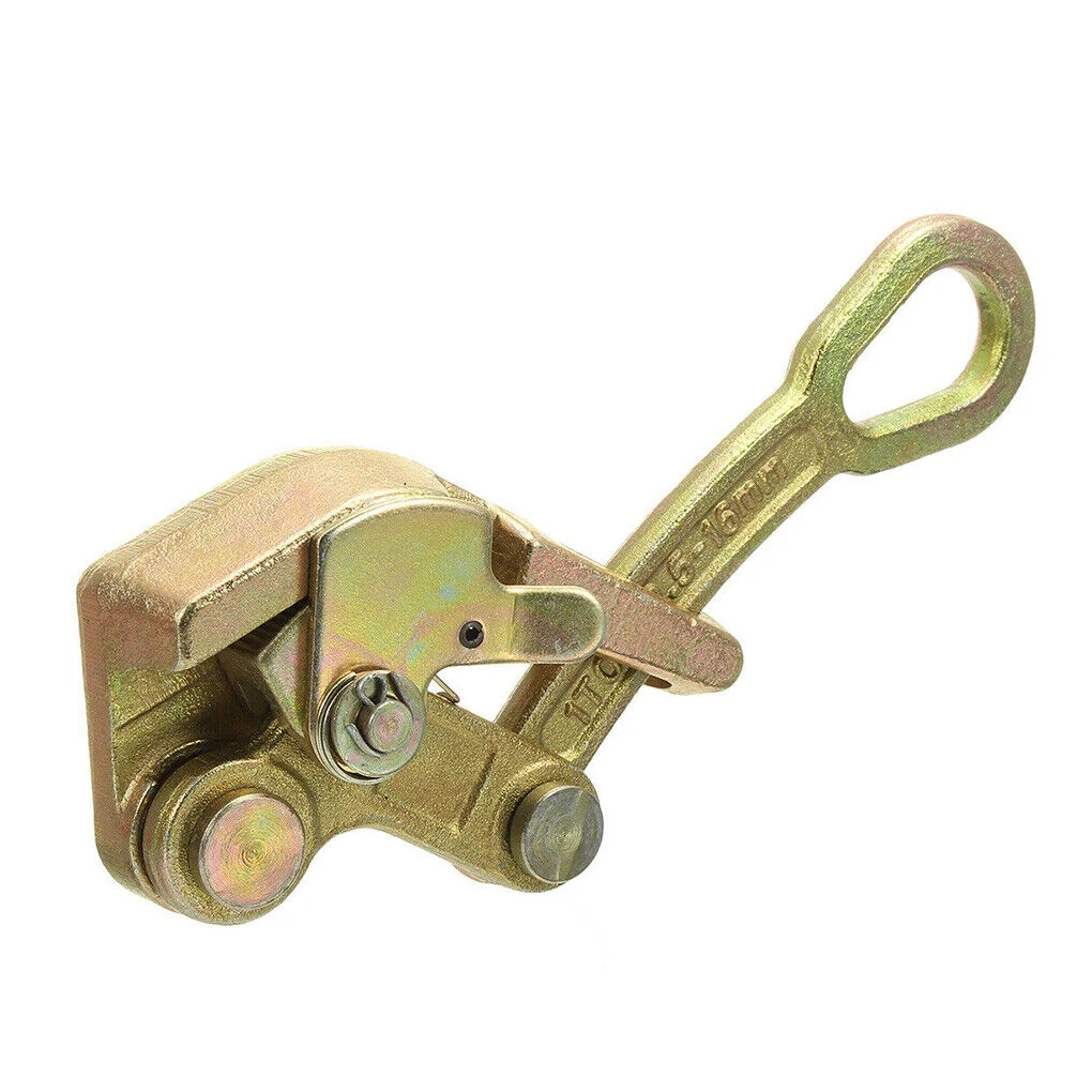 Alloy Steel 0.5-2 Ton Cable Wire Rope Haven Grip Jaw Puller Pulling Heavy-Duty Wire Pulling Grip Hand Puller Wire Pulling Tool